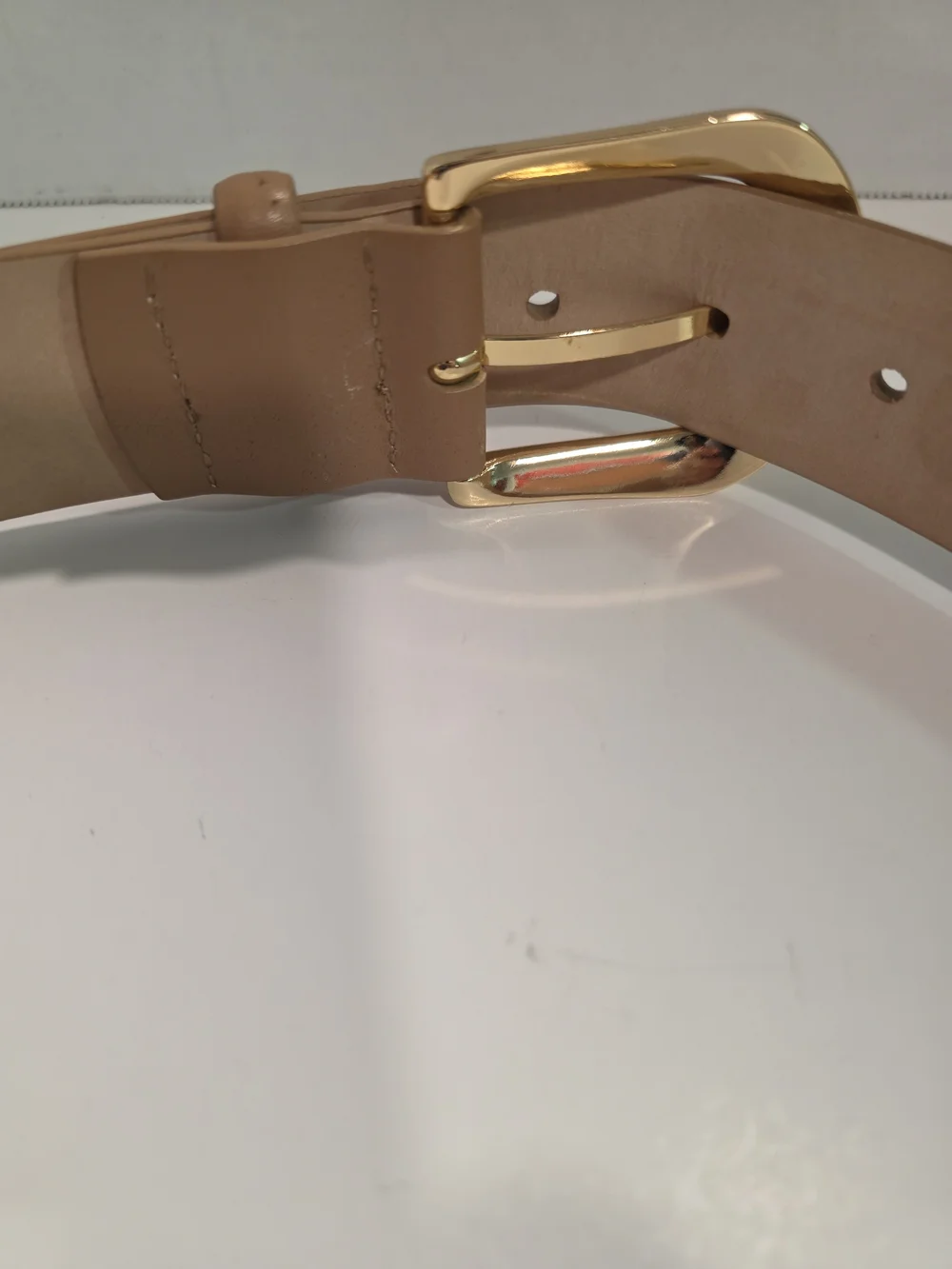 B-Low The Belt Leather Kennedy Belt In Caramel Gold Med